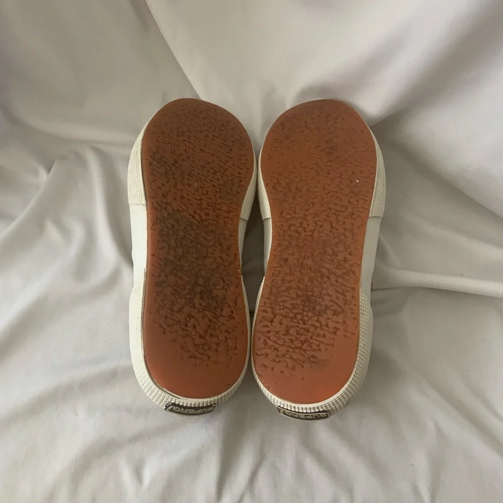 SUPERGA 2750 Cotu Classic Grey White Sand Sneakers - Picture 4 of 7